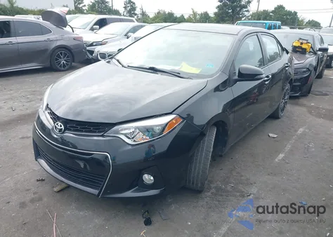 2015 Toyota Corolla S Plus из США, поврежденный, VIN 2T1BURHE9FC372582